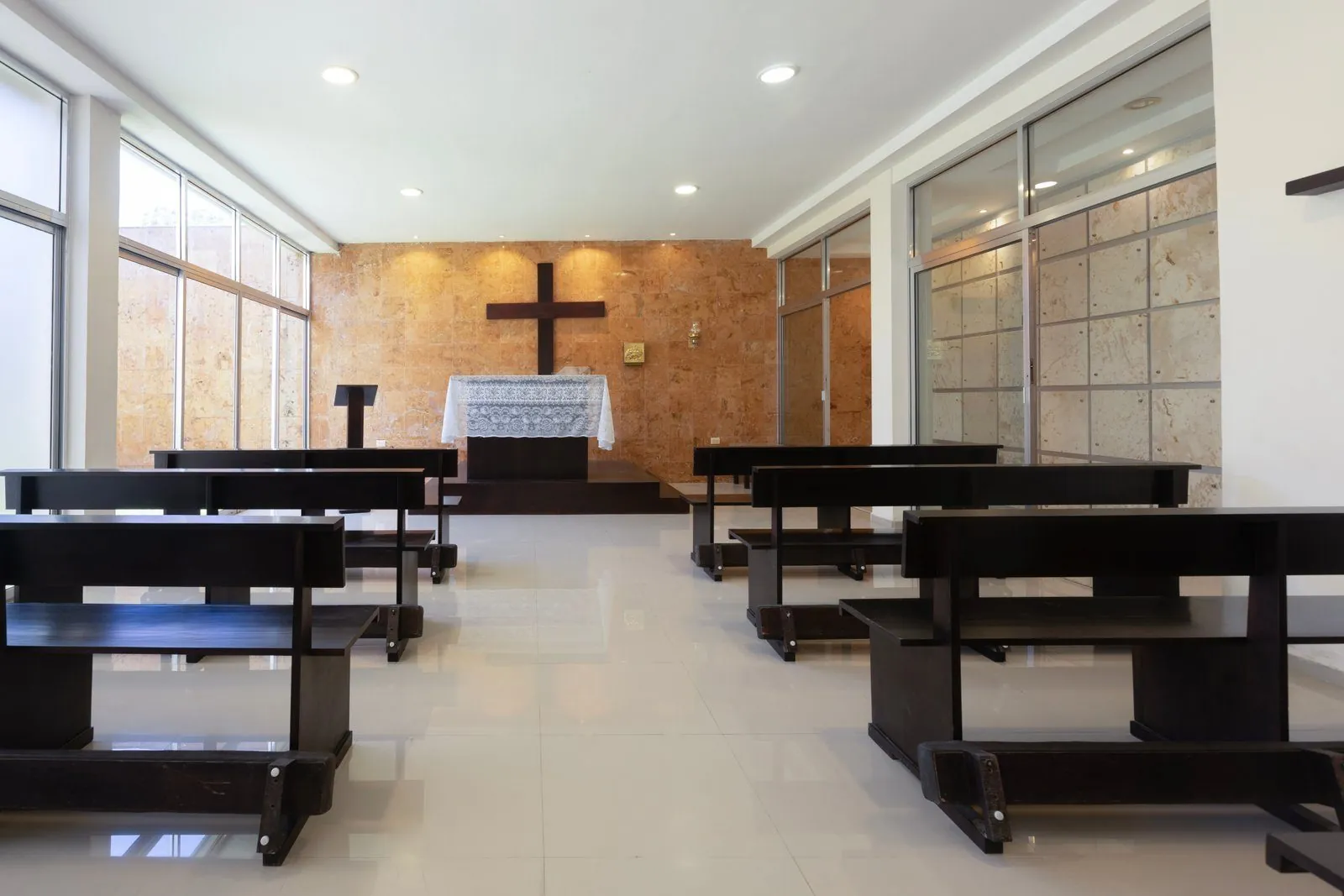 Capilla del Complejo Funerario La Misericordia en Campeche