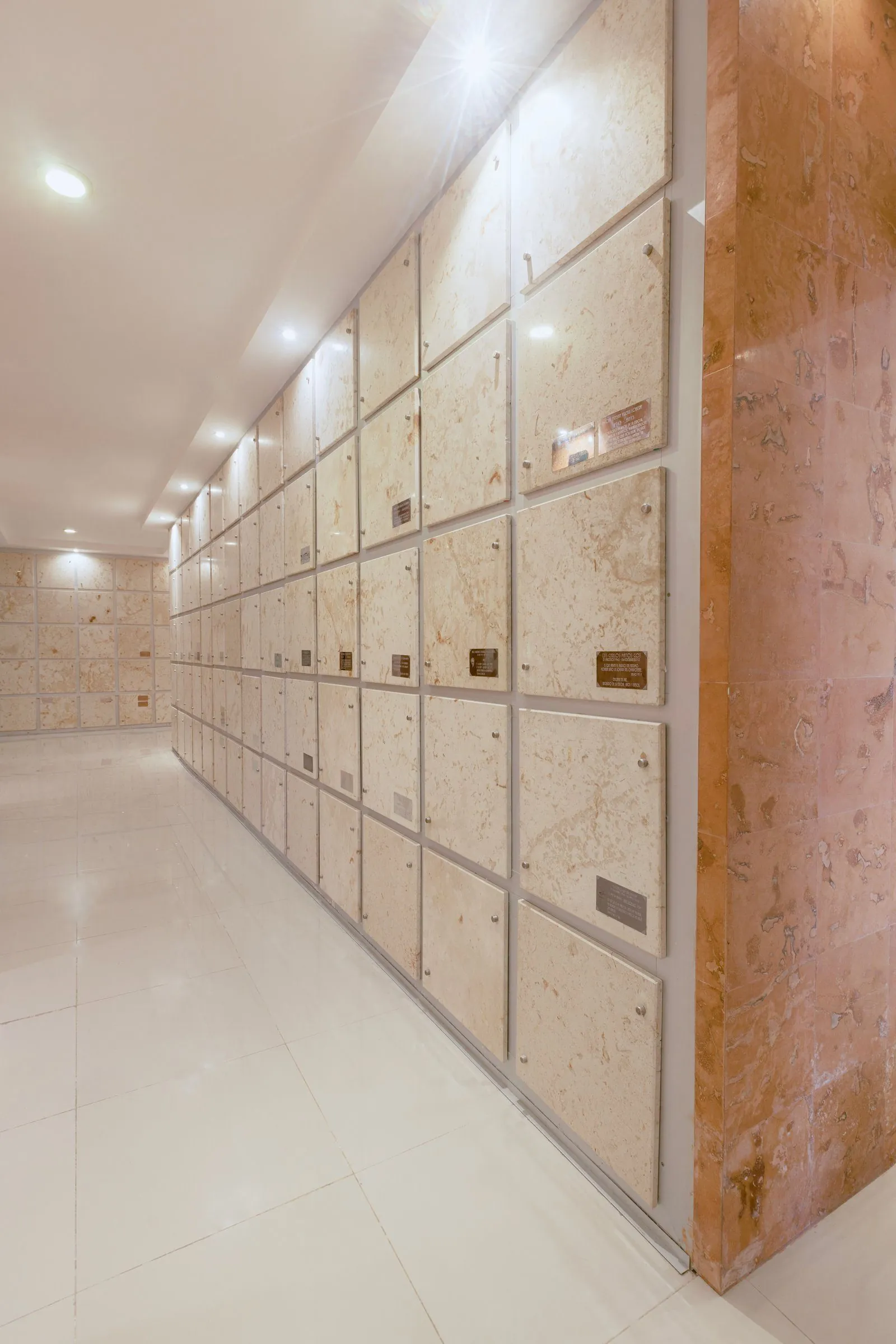 Nichos del Complejo Funerario La Misericordia en Campeche