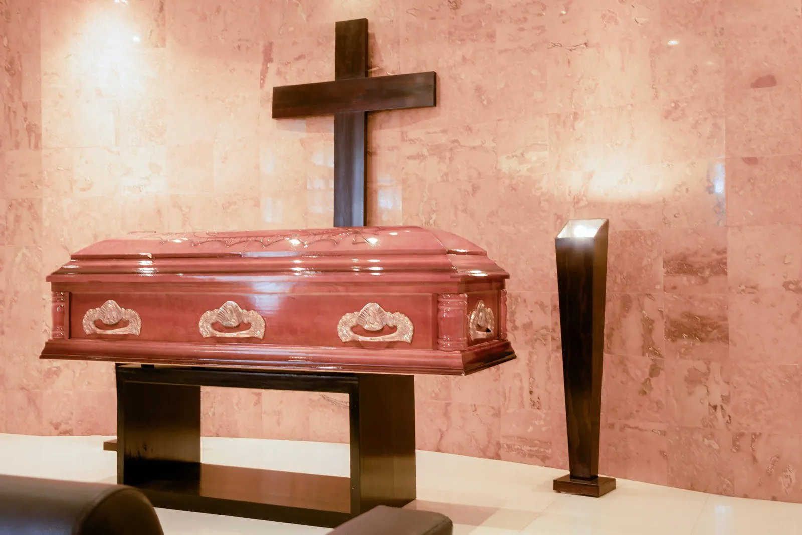 Sala de velación 1 del Complejo Funerario La Misericordia en Campeche