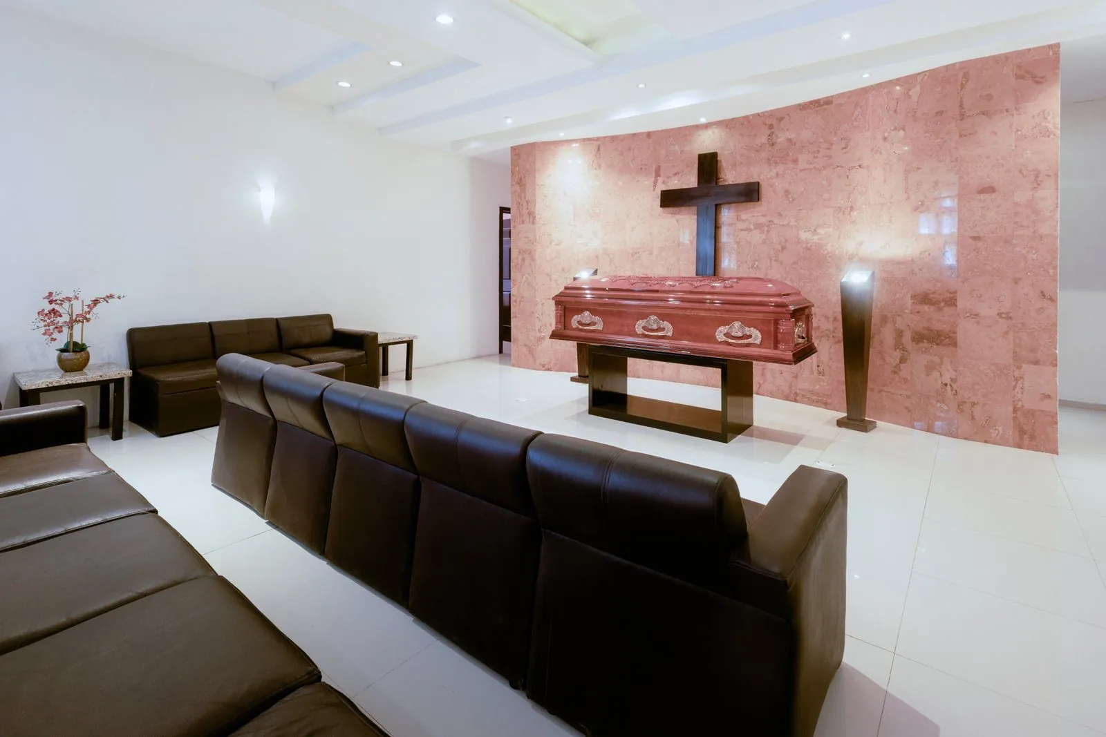 Sala de velación 1 del Complejo Funerario La Misericordia en Campeche