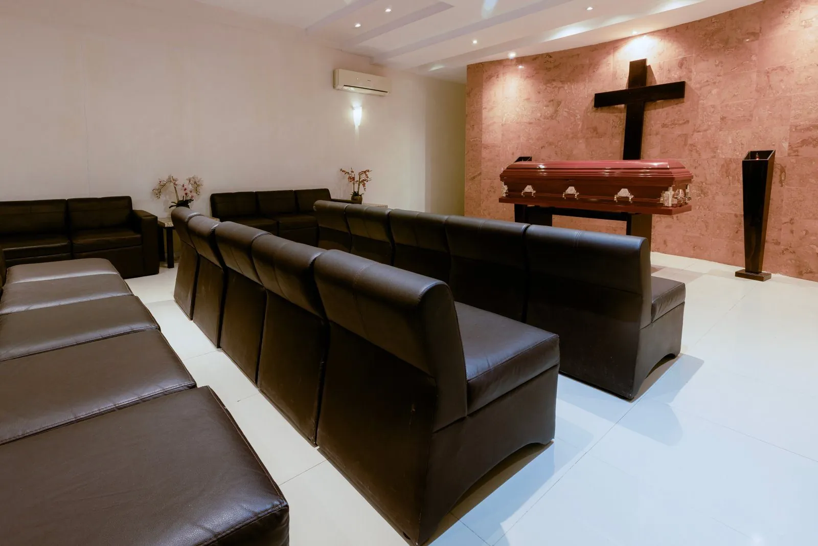 Sala de velación 1 del Complejo Funerario La Misericordia en Campeche