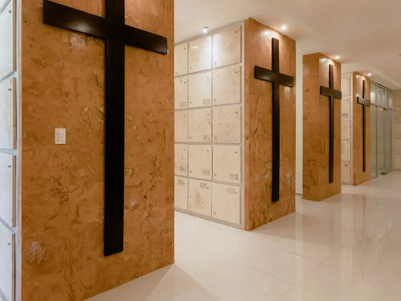 Nichos del Complejo Funerario La Misericordia en Campeche