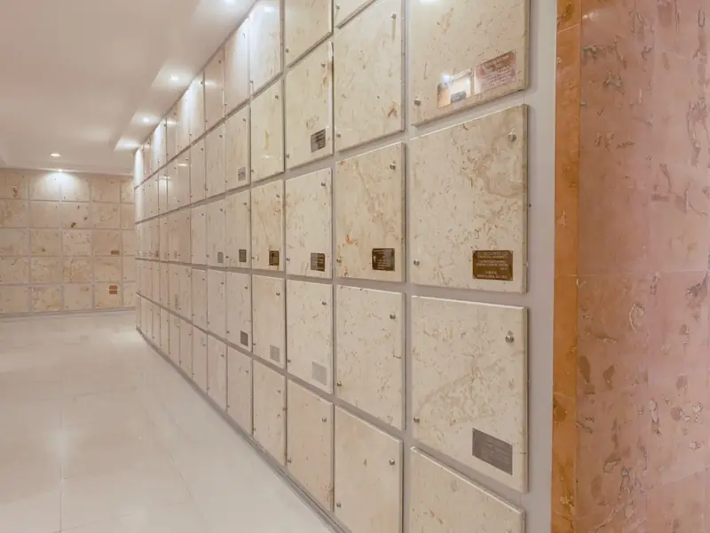 Nichos del Complejo Funerario La Misericordia en Campeche