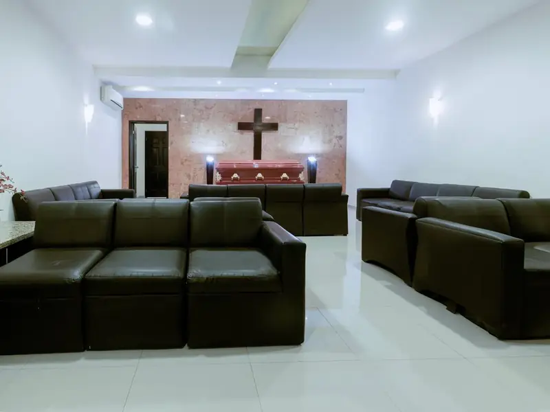 Sala de velación 2 del Complejo Funerario La Misericordia en Campeche
